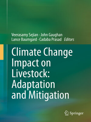 cover image of Climate Change Impact on Livestock
